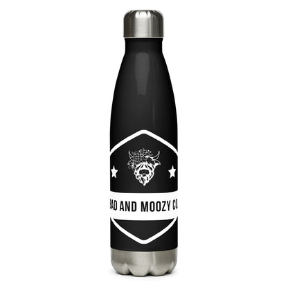 Bad and Moozy Stainless steel water bottle