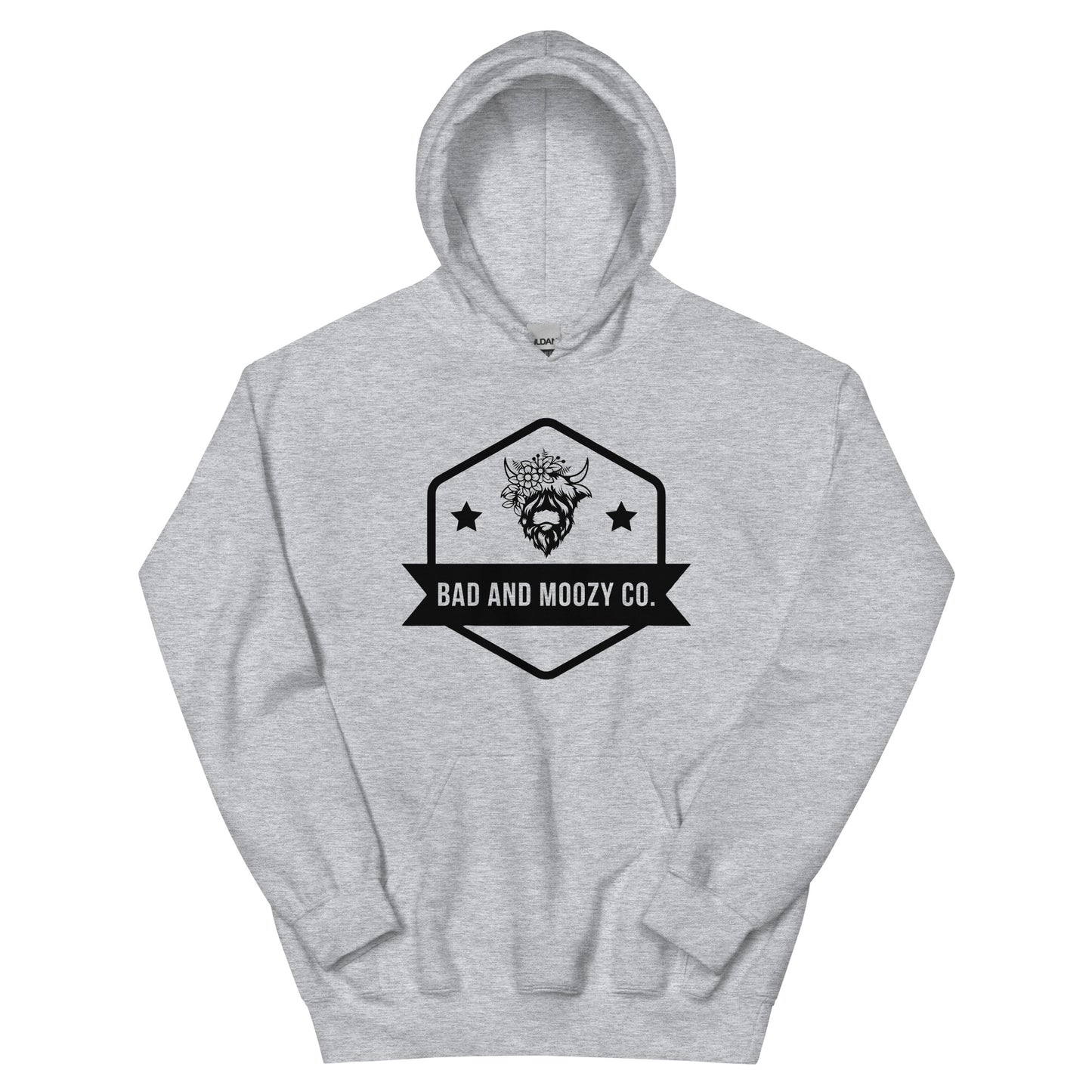 Bad And Moozy Unisex Hoodie