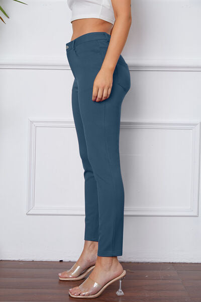 Jen Stretchy Stitch Pants by Basic Bae